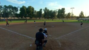 2021-10-08 Pool 2 - Shea Gonzalez makes the catch and Riley Greene doubles up the runner