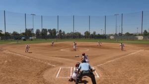 2022-06-12 Game 3 - Renay Chavez Bunt Single