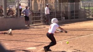 2022-06-13 Game 5 - Olivia Oskorus Bunt Single and takes second