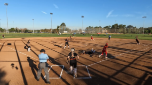 2022-09-24 Start-up Game 1 – Mariah Peters Diving Catch Double Play