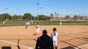 2022-11-19 Game 2 – Samantha Gresham Running Catch