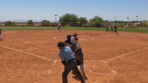 2023-05-27 Game 1 – Marley Tisdale Throws Out Runner