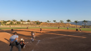 2023-06-17 Game 2 – Olivia Oskorus Bunt Single and takes Second