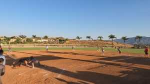 2023-06-17 Game 2 – Riley Greene Running Catch to Marley Tisdale to Double Up the runner