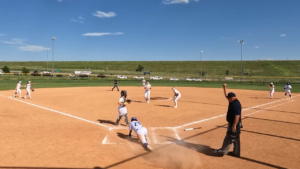 2023-06-30 Bracket 3 – Taylor Peacock to Maddie McSorley to get the out at Home